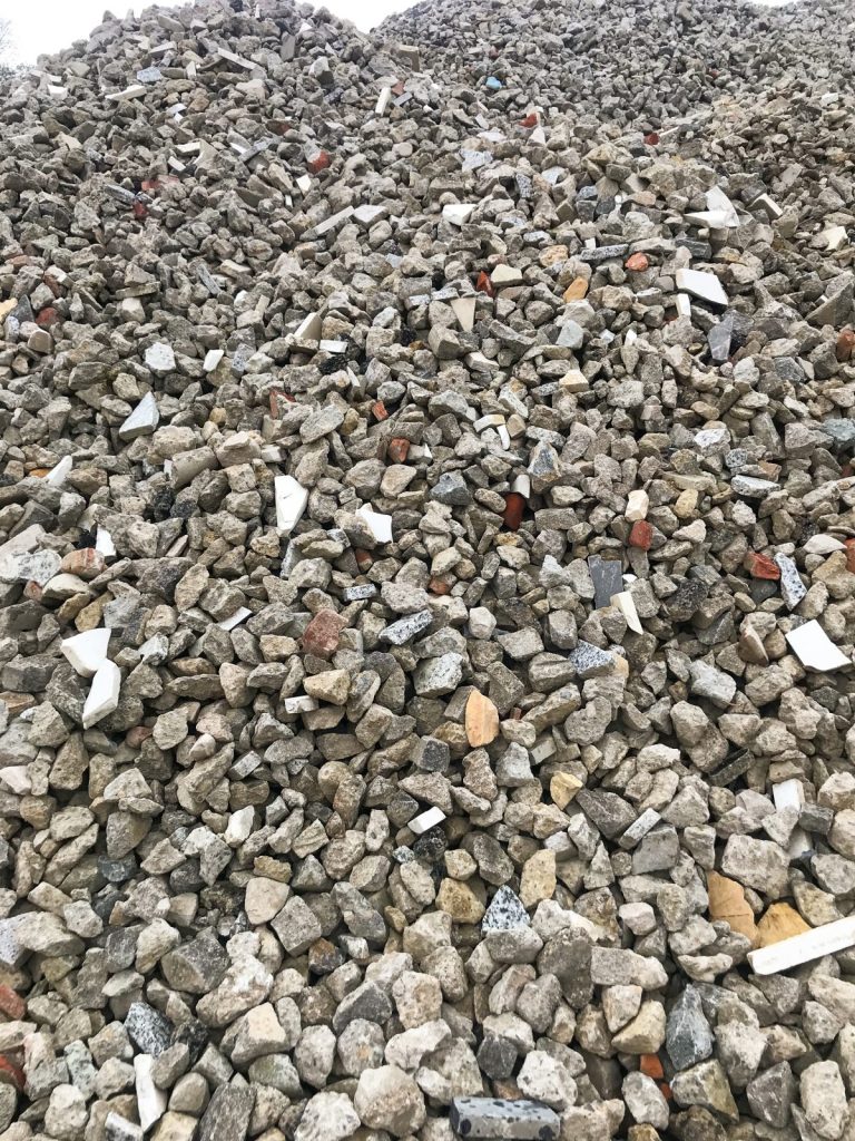 Oversized Crushed Concrete / Riprap – 2x3